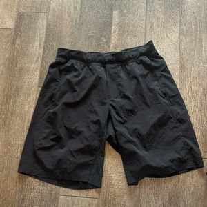 Black men’s Lululemon shorts